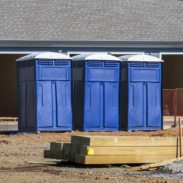 can i customize the exterior of the portable restrooms with my event logo or branding in Julian